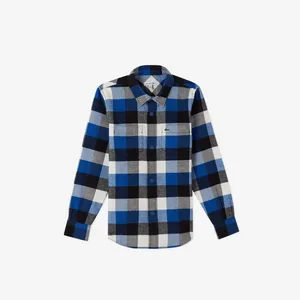 Детская рубашка Lacoste, синий, арт. cj2640