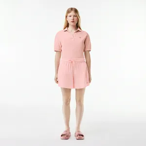 Женские лёгкие шорты Lacoste, розовый, арт. FF2462