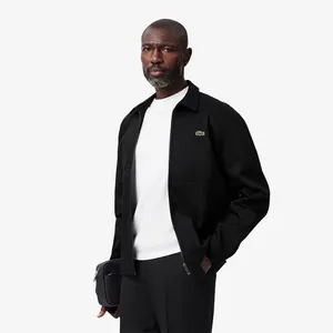 Мужская короткая непромокаемая куртка Lacoste, черный, арт. BH7198