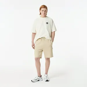 Мужские шорты Lacoste из эластичного хлопка, серый, арт. GH0507