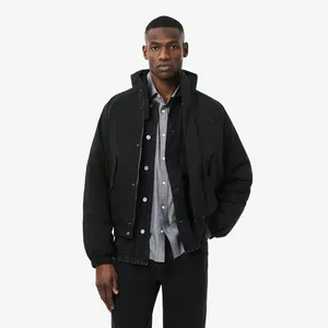 Водоотталкивающая стеганая куртка Lacoste, черный, арт. BH5142