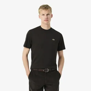 Мужская хлопковая футболка Lacoste с коротким рукавом, коричневый, арт. TH7318