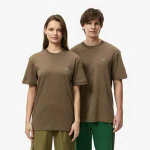 Футболка Lacoste Unisex из органического хлопка, серый, арт. TH1708