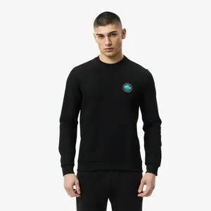 Мужской лонгслив Lacoste Tennis Heritage, черный, арт. TH2633