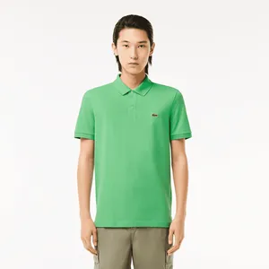 Мужское поло Lacoste L.12.12 Slim Fit, зеленый, арт. PH4012