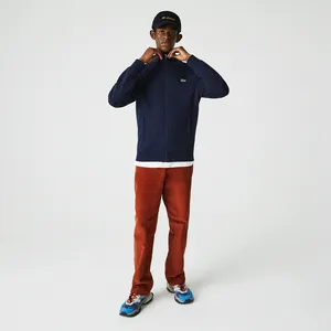 Мужская флисовая толстовка Lacoste SPORT, синий, арт. SH1559