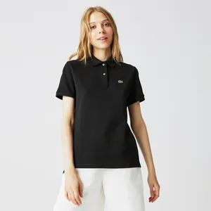 Женское поло Lacoste Classic Fit, черный, арт. PF7839