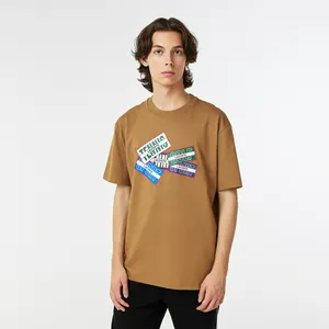 Мужская футболка Lacoste SPORT, коричневый, арт. TH2401