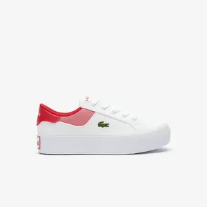 Женские кеды Lacoste ZIANE PLATFORM, красный, арт. 747CFA0011