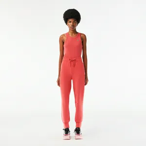 Женские спортивные брюки Lacoste из хлопка, красный, арт. XF0343