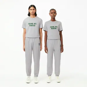 Мужские флисовые спортивные брюки Lacoste, серый, арт. XH0145