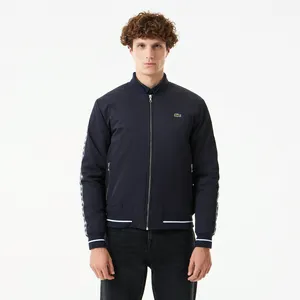 Мужской бомбер Lacoste, синий, арт. BH2164N