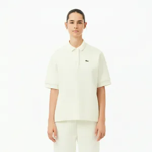 Женское поло Lacoste, белый, арт. PF1660