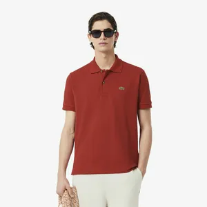 Мужское поло Lacoste L1212 Classic Fit, коричневый, арт. L1212