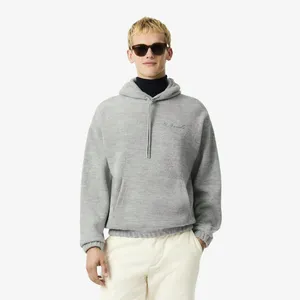 Мужской хлопковый свитшот Lacoste, серый, арт. SH5502