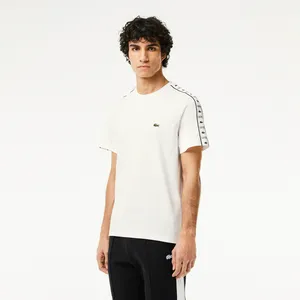 Мужская футболка Lacoste Loose Fit, белый, арт. TH7404