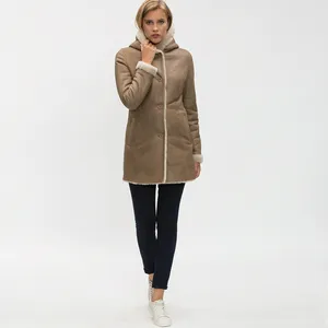 Женская дубленка Lacoste, белый, арт. BF1630