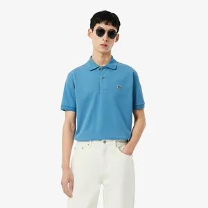 Мужское поло Lacoste L1212 Classic Fit, голубой, арт. L1212