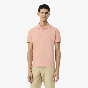 Мужское поло Lacoste из органического хлопка, розовый, арт. PH9851