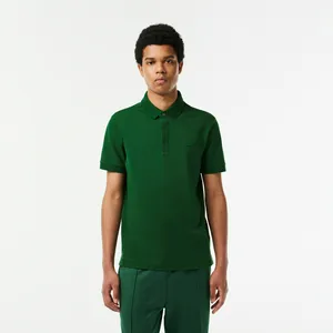 Мужское поло Lacoste PARIS Regular Fit, зеленый, арт. PH5522