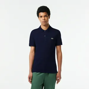 Мужское поло Lacoste L.12.12 Slim Fit, синий, арт. PH4012