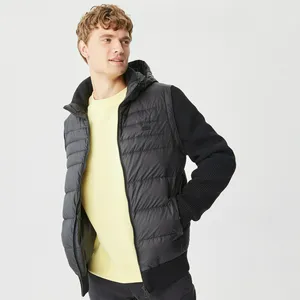 Мужская куртка Lacoste со съемными рукавами, черный, арт. BH2313