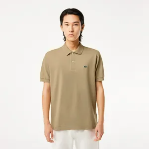 Мужское поло Lacoste L1212 Classic Fit, бежевый, арт. L1212