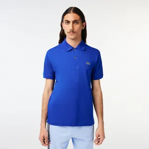 Мужское поло Lacoste L1212 Classic Fit, синий, арт. L1212