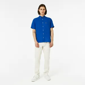 Мужские брюки Lacoste Slim Fit из органического хлопка, белый, арт. HH0311