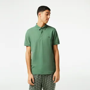 Мужское поло Lacoste PARIS Regular Fit, зеленый, арт. PH5522