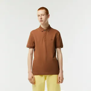 Мужское поло Lacoste PARIS Regular Fit, коричневый, арт. PH5522