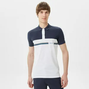 Мужское поло Lacoste Slim Fit, синий, арт. PH0302