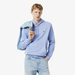 Мужская толстовка Lacoste Classic Fit с флисом, синий, арт. SH9623