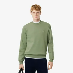 Мужская толстовка Lacoste с флисом, зеленый, арт. SH9608