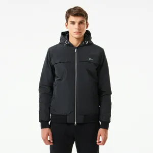 Мужская куртка Lacoste с капюшоном, черный, арт. BH2337