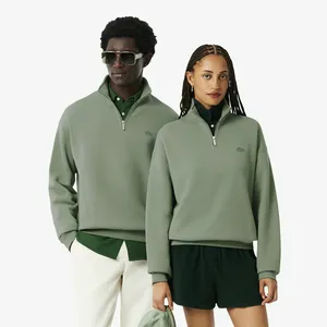 Свитшот Lacoste унисекс свободного кроя, зеленый, арт. SH7759