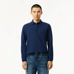 Поло Lacoste с длинными рукавами, синий, арт. PH2481