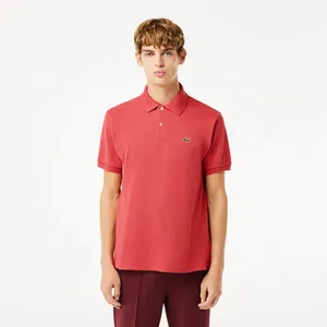 Мужское поло Lacoste L1212 Classic Fit, розовый, арт. L1212