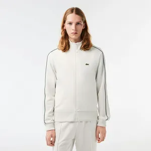 Мужская толстовка Lacoste на молнии, белый, арт. SH1457