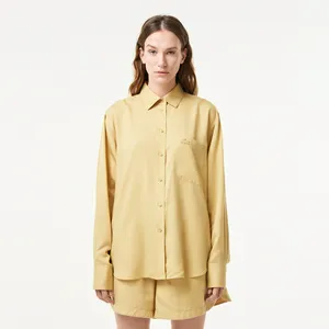 Женская рубашка Lacoste, бежевый, арт. CF3404
