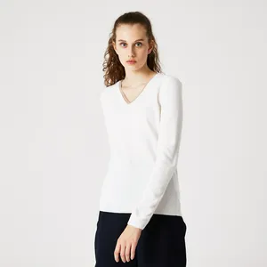 Женский свитер Lacoste, белый, арт. AF2237