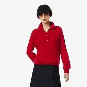 Женский свитер Lacoste, красный, арт. AF4010