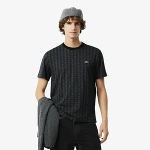 Футболка Lacoste классического кроя из органического хлопка, серый, арт. TH5902