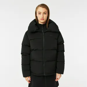 Женский пуховик Lacoste Quilted Puffer, черный, арт. BF2234