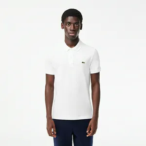 Мужское поло Lacoste L.12.12 Slim Fit, белый, арт. PH4012