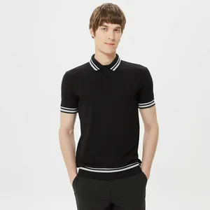 Мужское поло Lacoste Slim Fit, черный, арт. PH0307