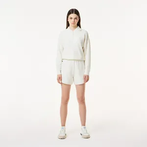 Женские шорты Lacoste Loose Fit, белый, арт. GF0414