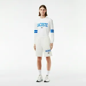 Мужские шорты Lacoste Regular Fit, белый, арт. GH7499