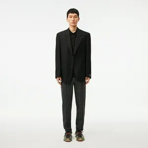 Спортивные брюки Lacoste Paris Regular Fit с монограммой, серый, арт. XH1440