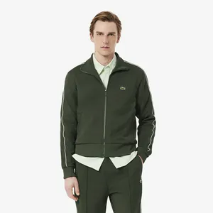 Мужская толстовка Lacoste на молнии, хаки, арт. SH1457